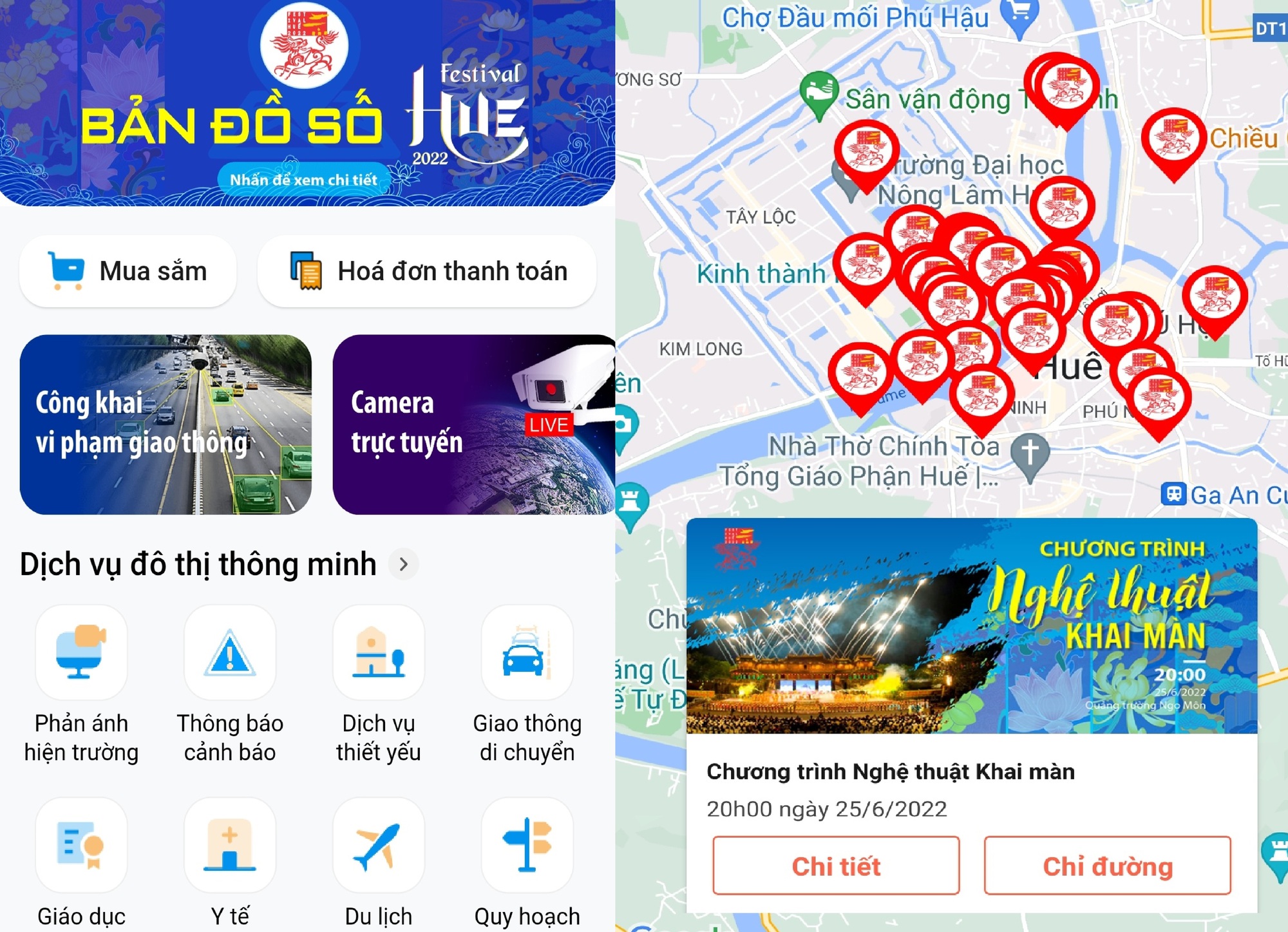Đưa bản đồ số Festival Huế vào phục vụ người dân và du khách - Ảnh 1.