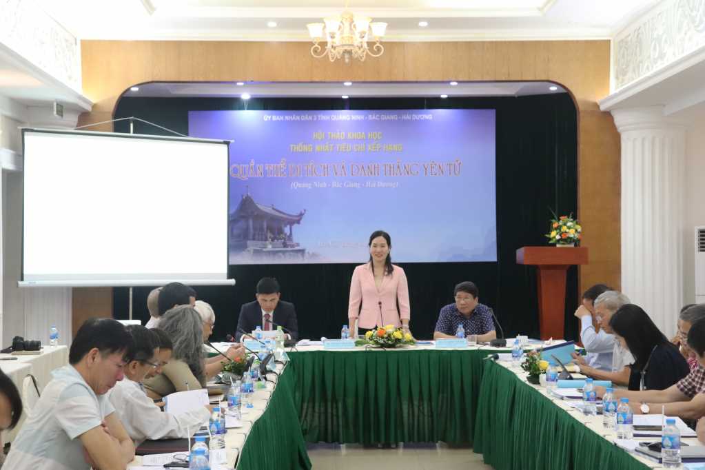 Hội thảo thống nhất tiêu chí xếp hạng quần thể di tích, danh thắng Yên Tử - Ảnh 3.