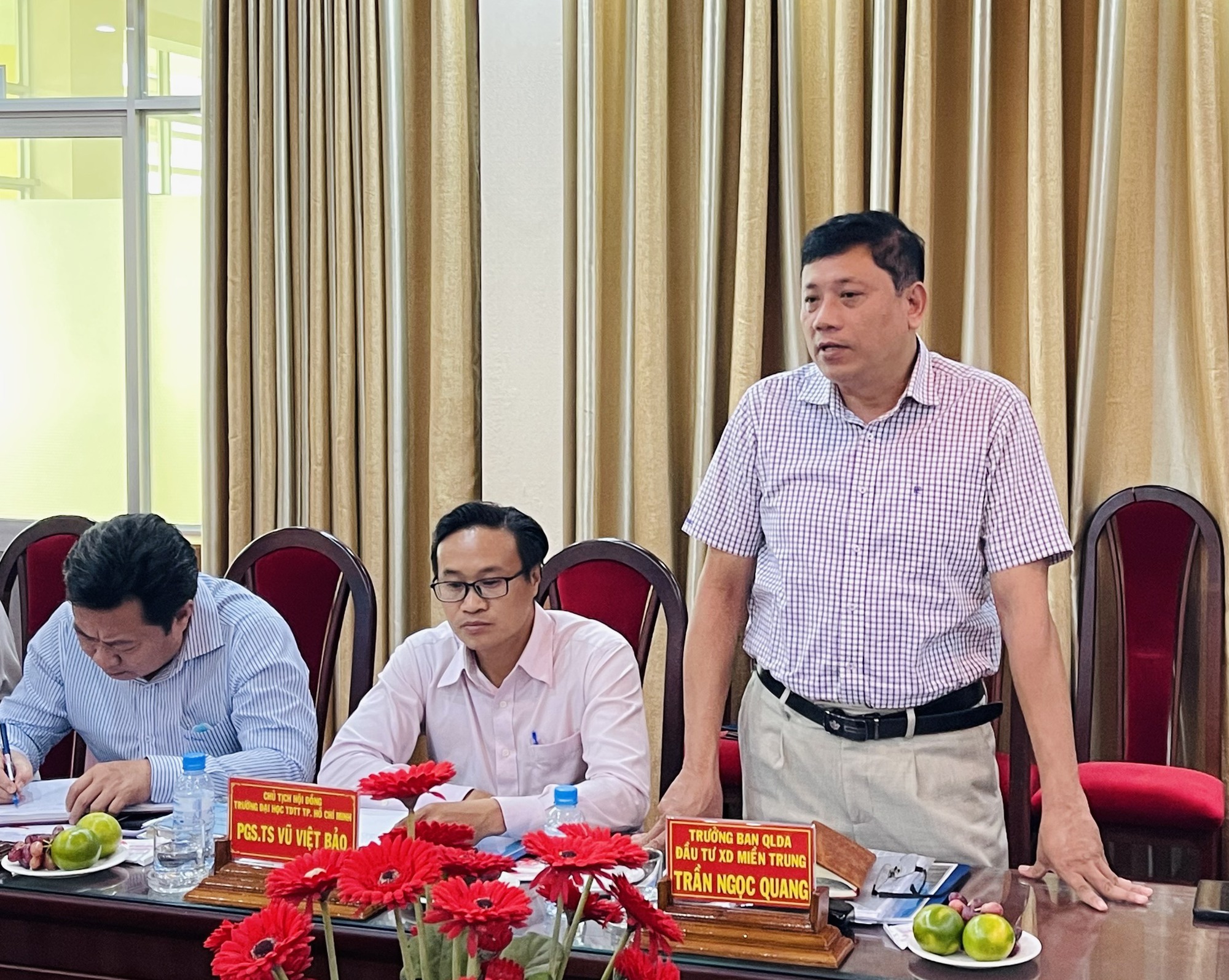 Thứ trưởng Hoàng Đạo Cương yêu cầu khởi công dự án “Cải tạo, nâng cấp các công trình thuộc TTHLTT Quốc gia TP.HCM” trong quý I/2023 - Ảnh 2.