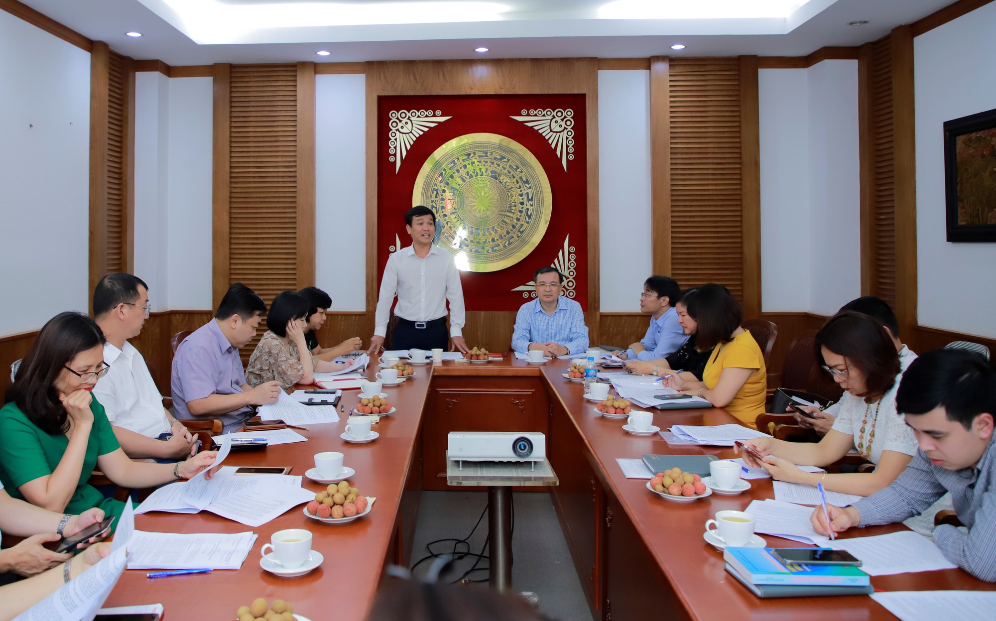 Đoàn kiểm tra liên ngành của Bộ Tư pháp: Công tác xây dựng và thực hiện công tác pháp chế của Bộ VHTTDL rất bài bản - Ảnh 2.