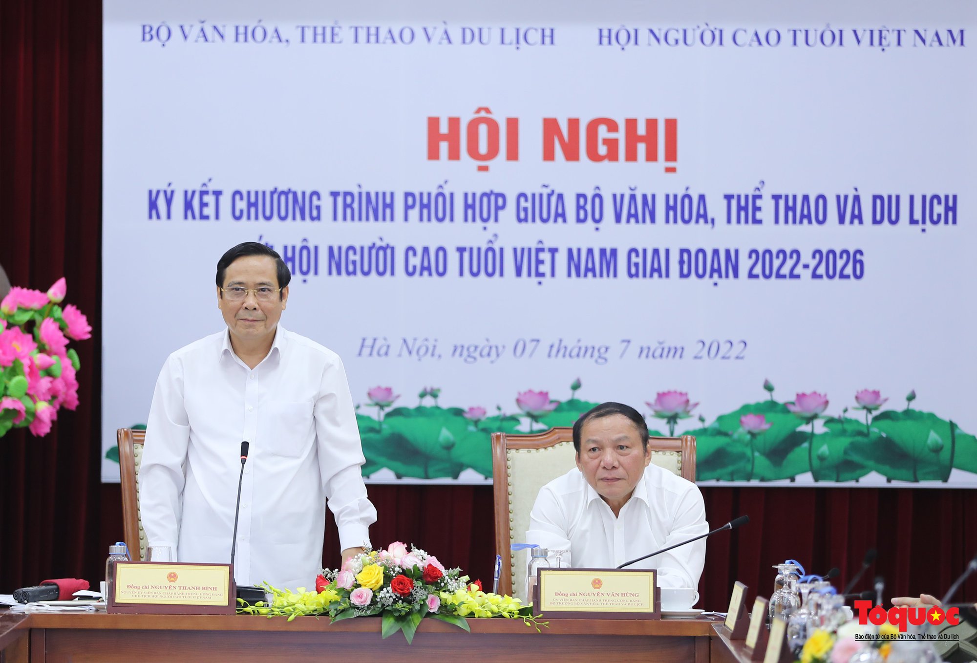 Ký kết Chương trình phối hợp giữa Bộ Văn hóa, Thể thao và Du lịch với Hội người cao tuổi Việt Nam giai đoạn 2021-2026 - Ảnh 2.
