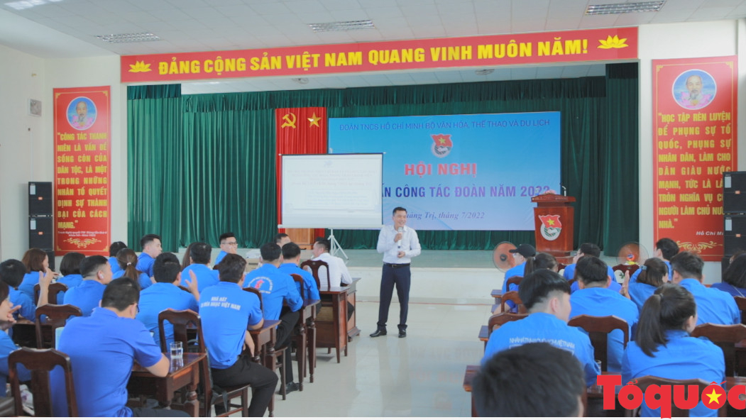 Gần 100 đoàn viên Bộ VHTTDL tham dự Hội nghị Tập huấn công tác Đoàn và phong trào Thanh niên năm 2022 - Ảnh 2.