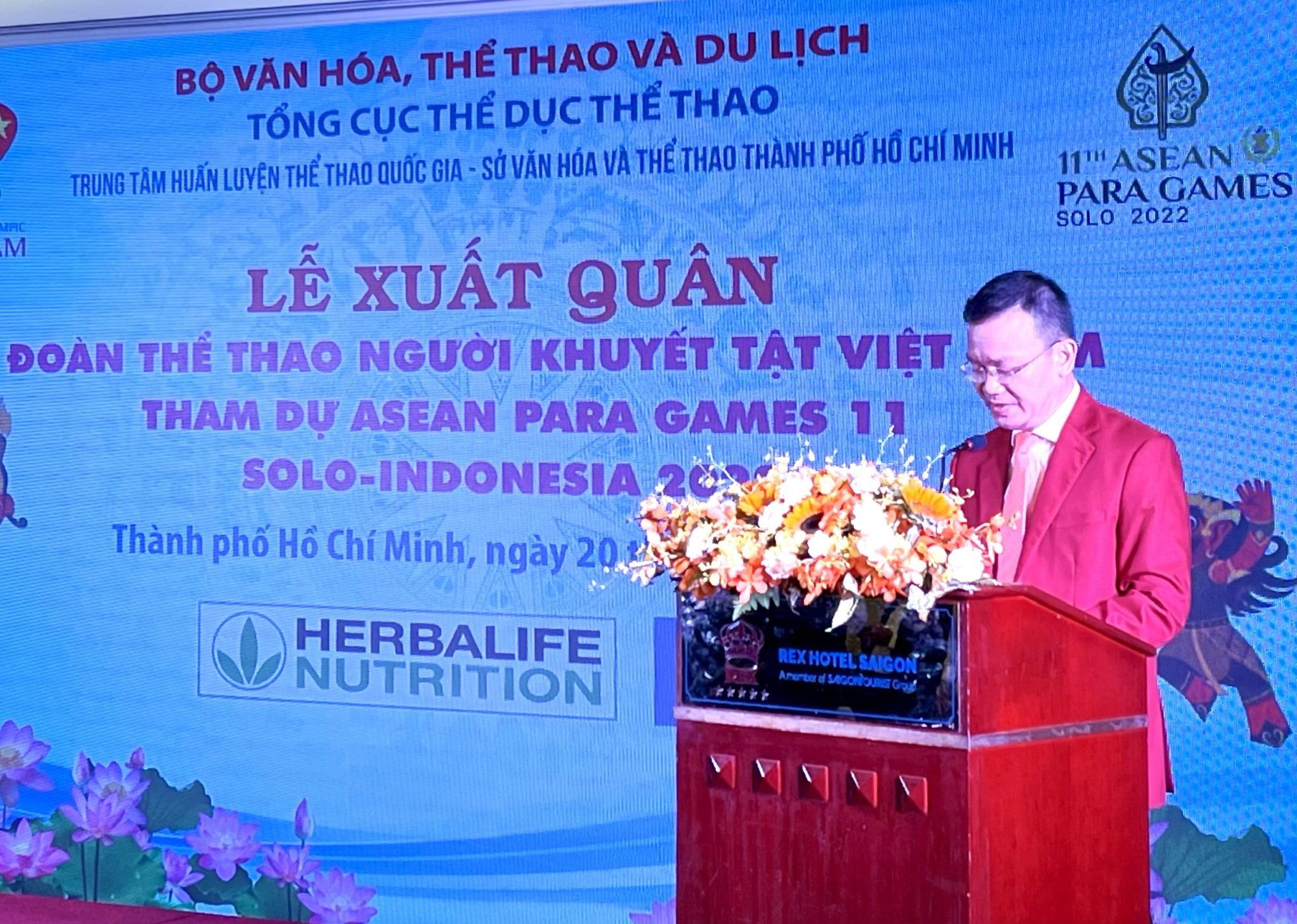 Đoàn thể thao Người khuyết tật Việt Nam xuất quân dự ASEAN Para Games 11 - Ảnh 2.