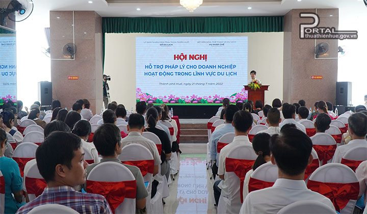 Thừa Thiên Huế: Tập huấn bồi dưỡng kiến thức, hỗ trợ pháp lý cho doanh nghiệp hoạt động kinh doanh trong lĩnh vực du lịch - Ảnh 1.