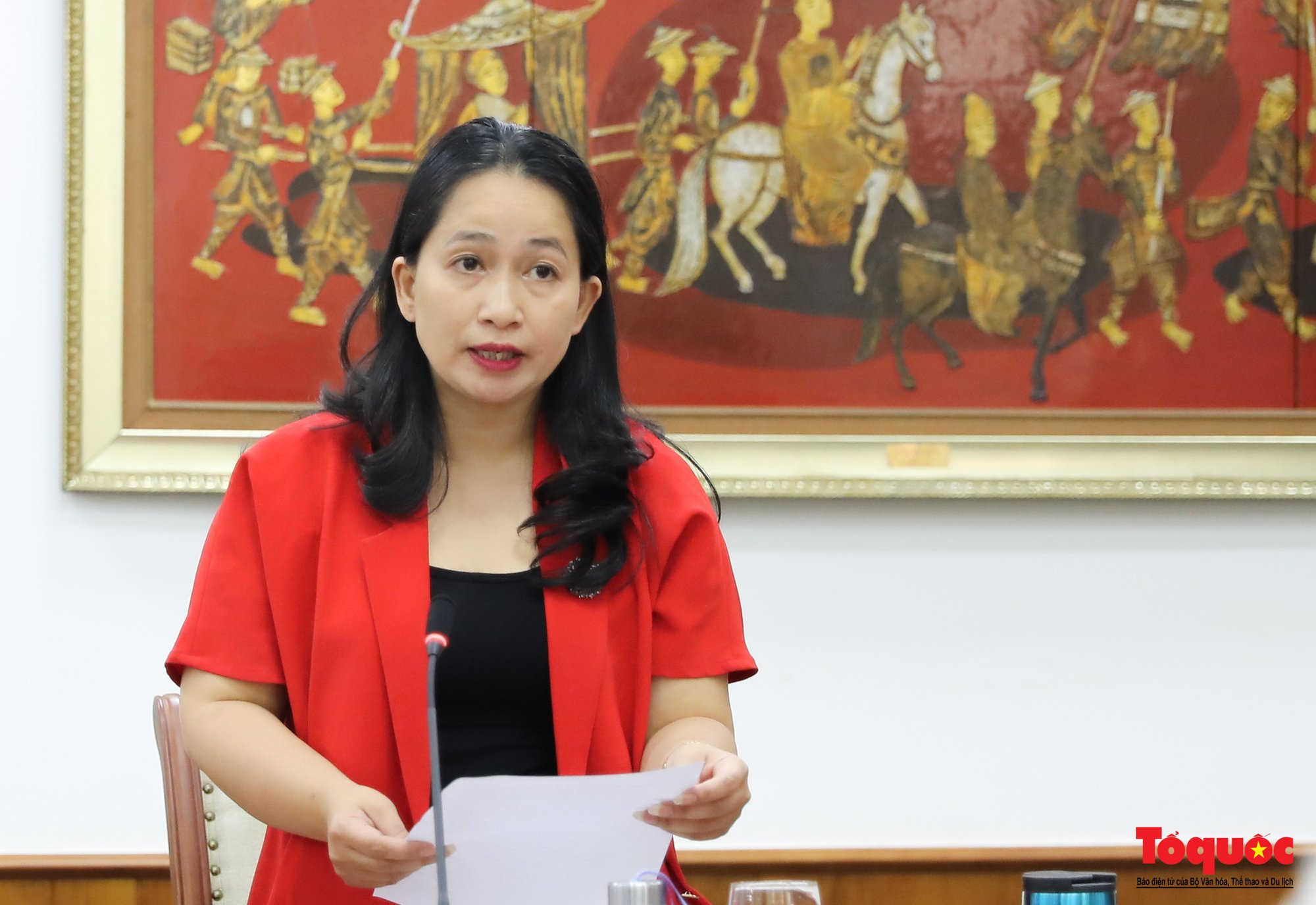 Bộ VHTTDL tổ chức Hội nghị Ban Chỉ đạo chuyển đổi số 6 tháng đầu năm 2022 - Ảnh 3.
