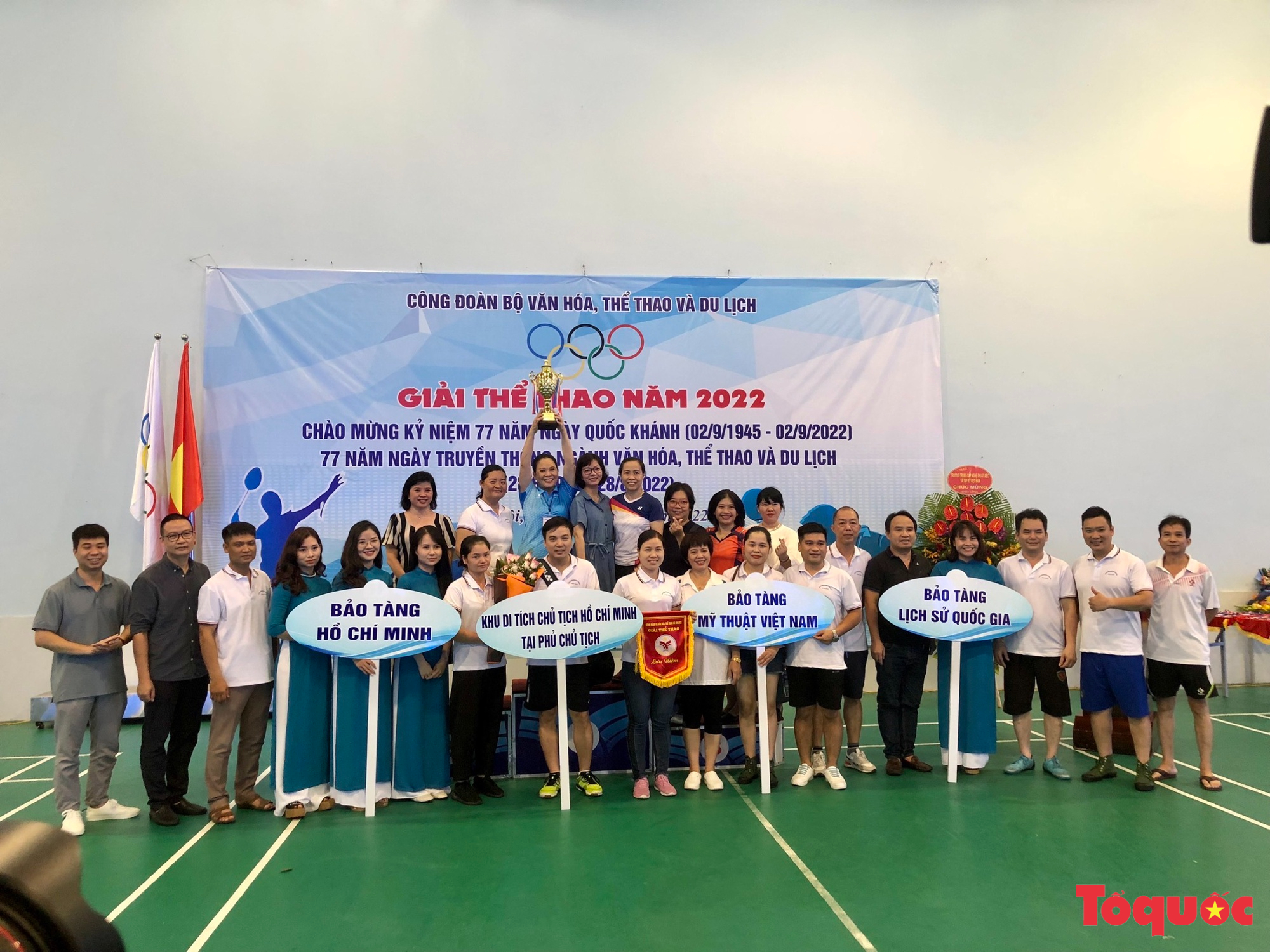 Chùm ảnh: Khai mạc giải thể thao Công đoàn Bộ Văn hóa, Thể thao và Du lịch - Ảnh 17.