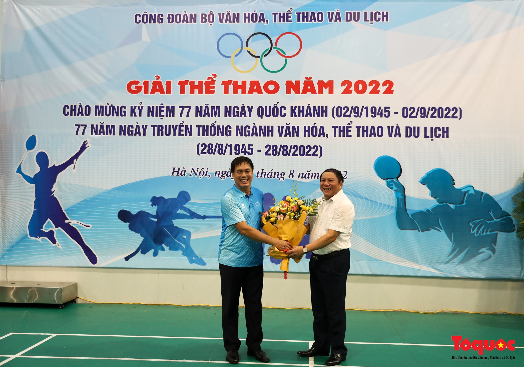 Chùm ảnh: Khai mạc giải thể thao Công đoàn Bộ Văn hóa, Thể thao và Du lịch - Ảnh 12.