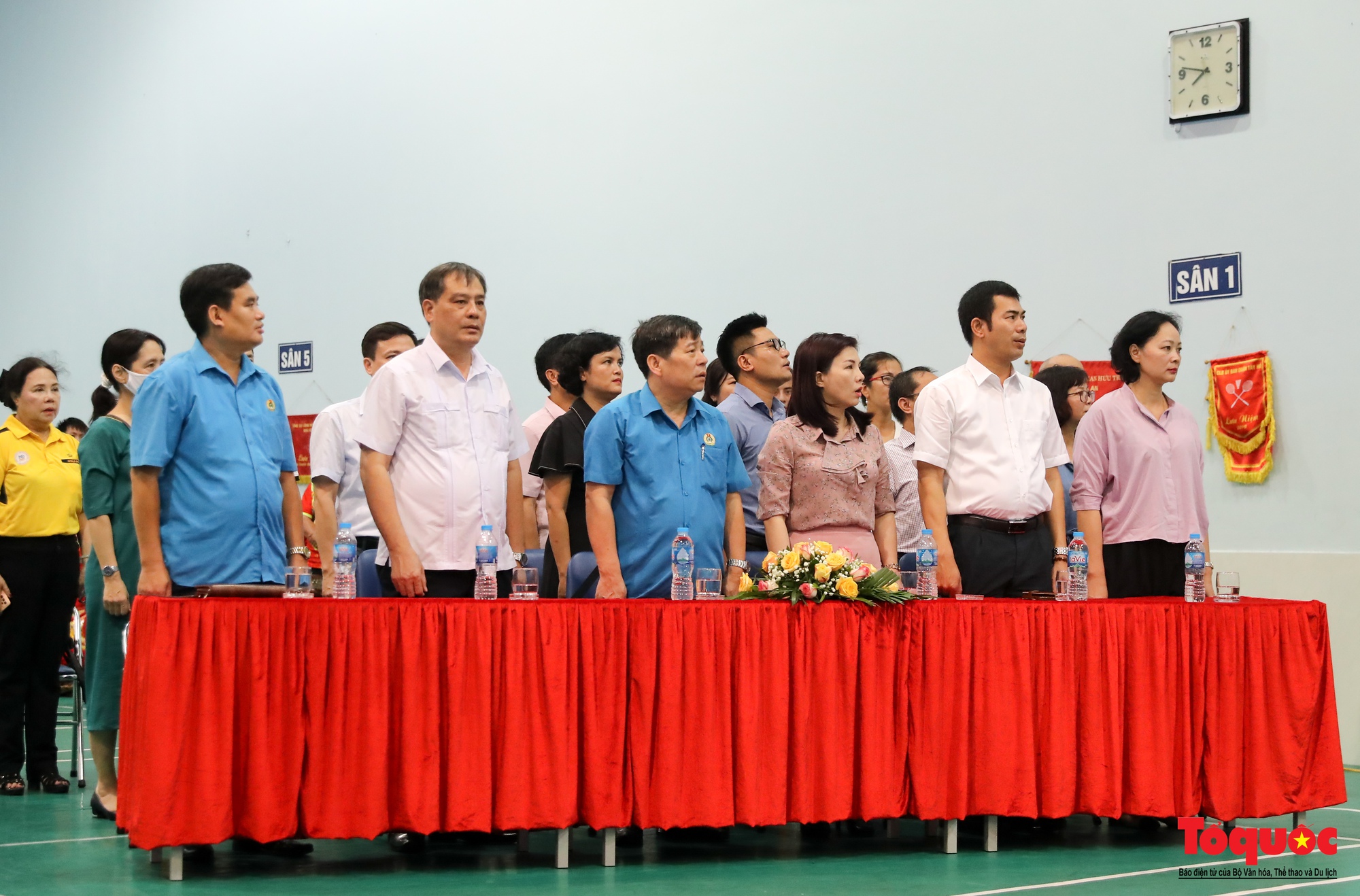Chùm ảnh: Khai mạc giải thể thao Công đoàn Bộ Văn hóa, Thể thao và Du lịch - Ảnh 3.