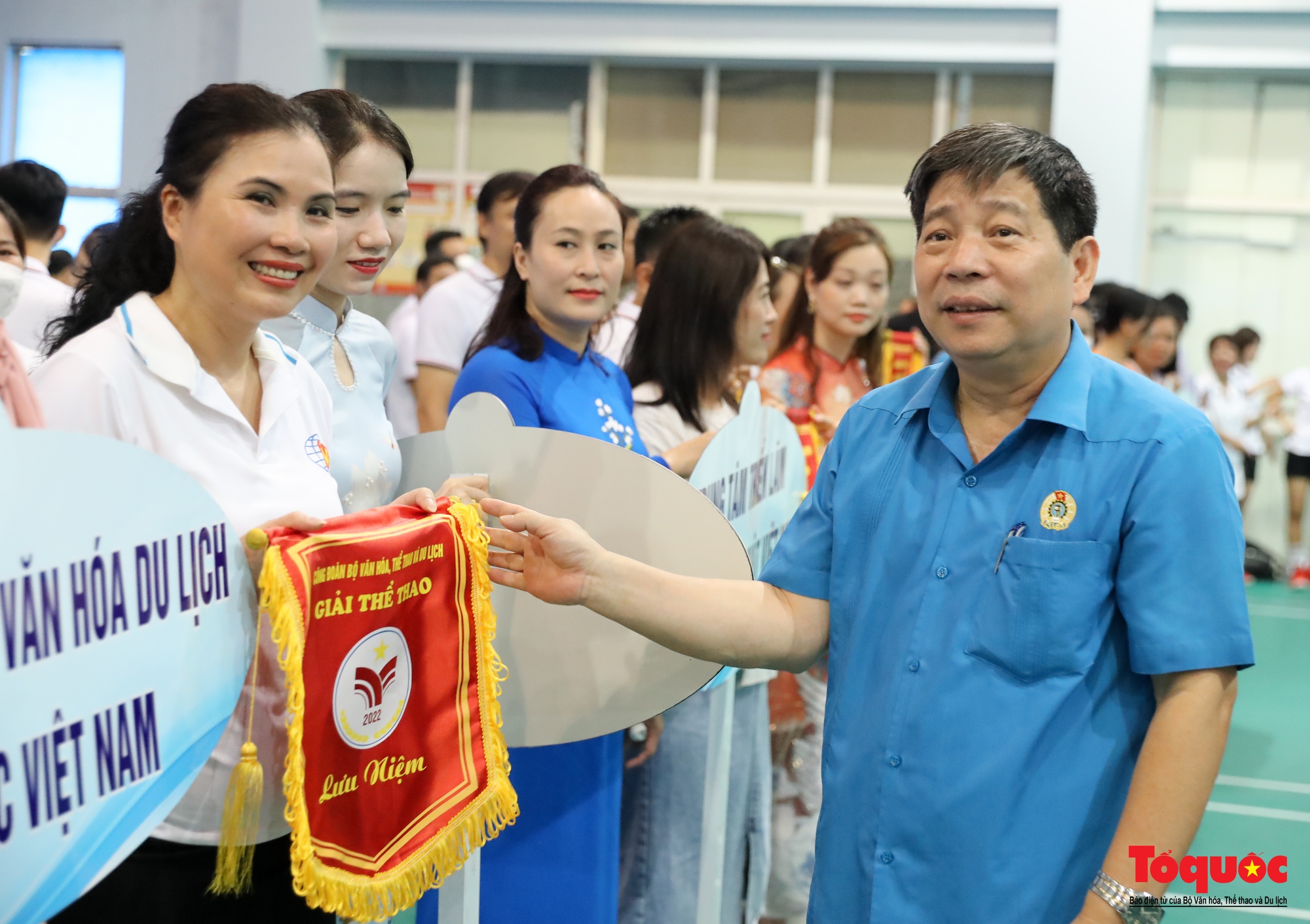 Chùm ảnh: Khai mạc giải thể thao Công đoàn Bộ Văn hóa, Thể thao và Du lịch - Ảnh 8.