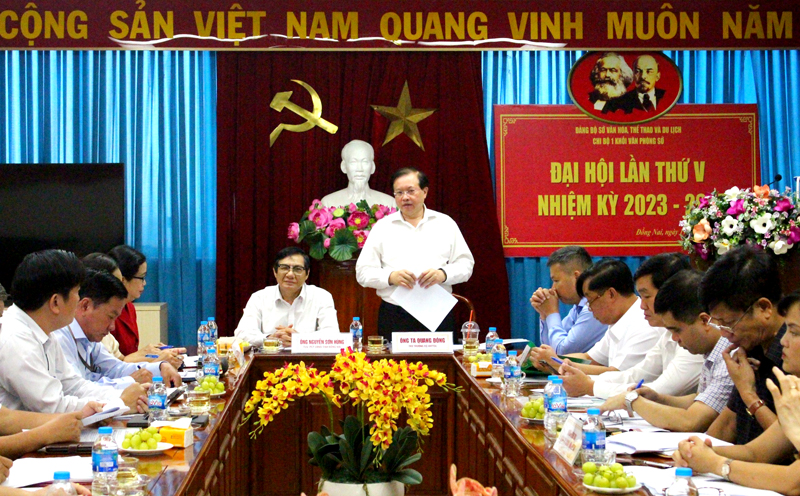 Đoàn kiểm tra của Bộ VHTTDL kiểm tra cải cách hành chính tại Sở VHTTDL Đồng Nai - Ảnh 1.