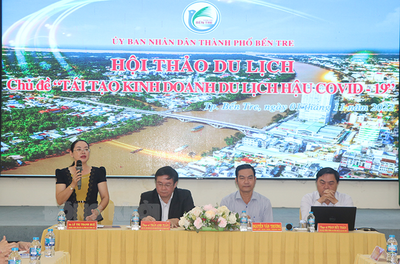 Bến Tre: Hội thảo “Tái tạo kinh doanh du lịch hậu Covid-19” - Ảnh 1.