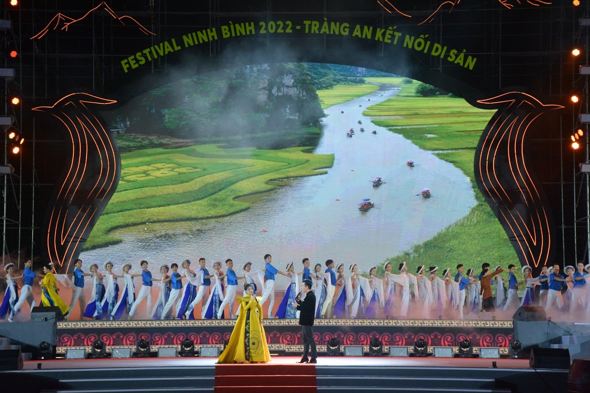 Khai mạc Festival "Ninh Bình năm 2022- Tràng An kết nối di sản": Di sản hội tụ, kết nối và lan tỏa  - Ảnh 5.