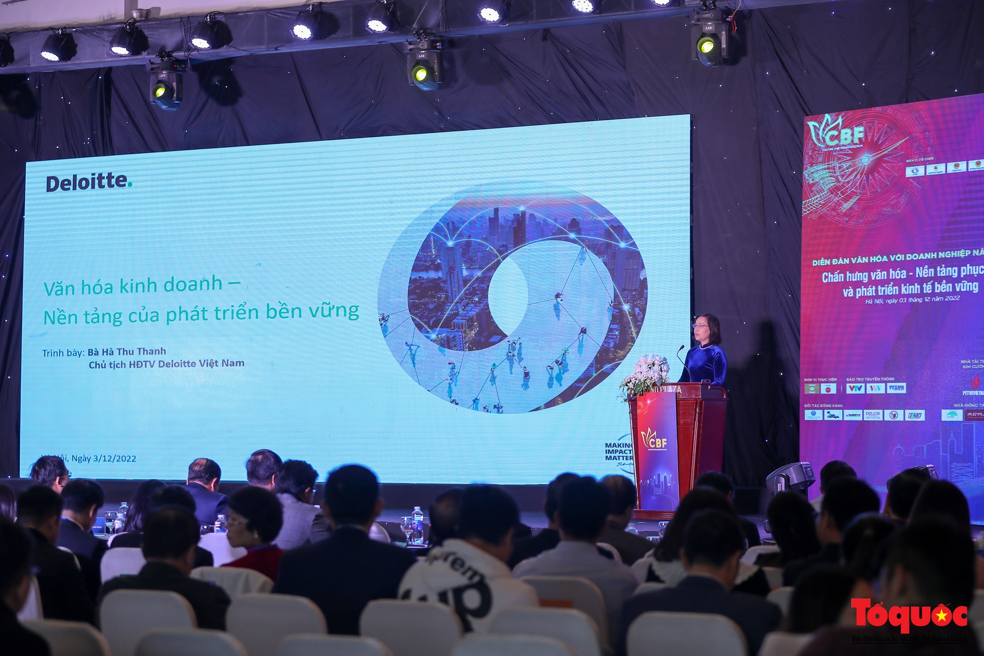 Toàn cảnh Diễn đàn quốc gia thường niên "Văn hóa với Doanh nghiệp" lần thứ hai năm 2022 - Ảnh 6.