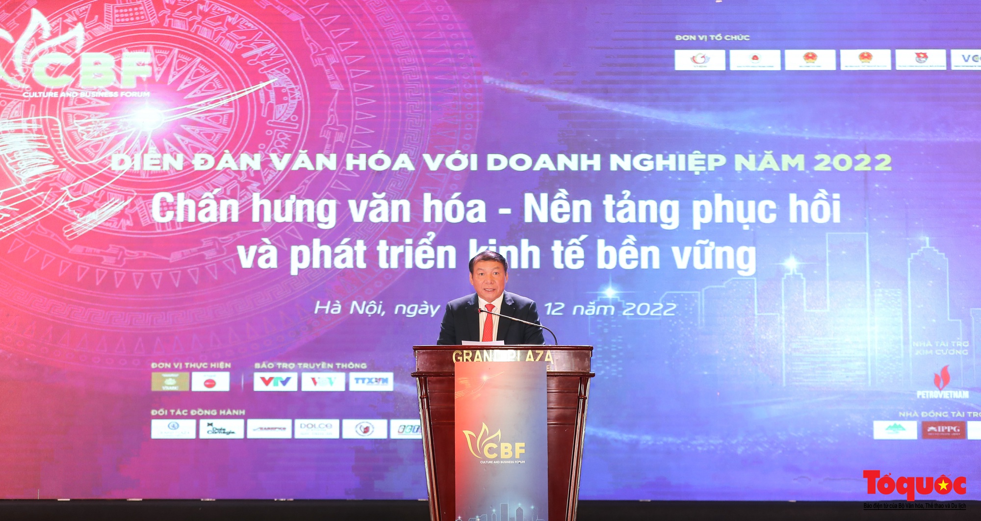 Toàn cảnh Diễn đàn quốc gia thường niên "Văn hóa với Doanh nghiệp" lần thứ hai năm 2022 - Ảnh 3.