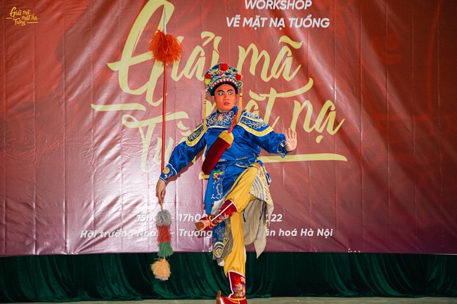 “Giải mã mặt nạ Tuồng”: Đưa nghệ thuật truyền thống đến gần giới trẻ  - Ảnh 2.