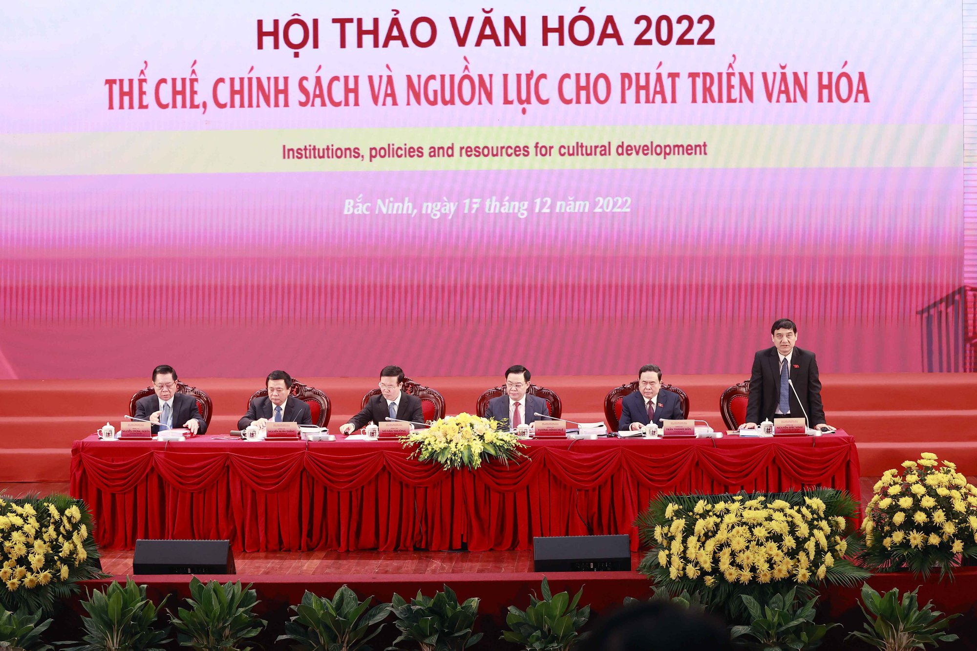 Hội thảo Văn hóa 2022: Khơi nguồn sức mạnh mềm của văn hóa dân tộc, tạo ra sức mạnh nội sinh - Ảnh 1.