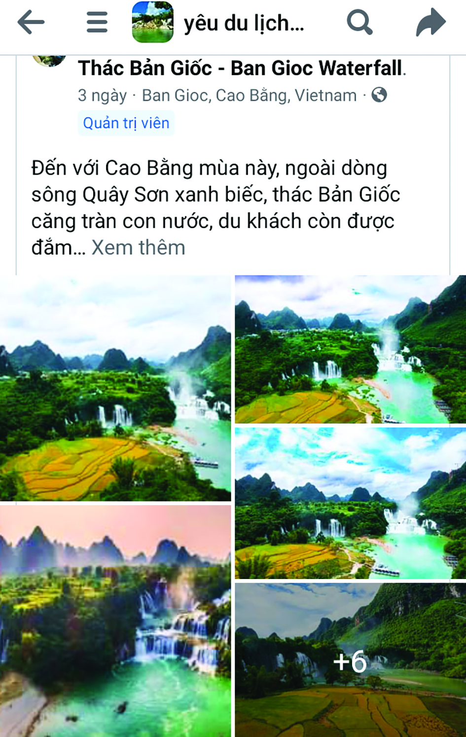 4.0 mở "cánh cửa" quảng bá du lịch Non nước Cao Bằng - Ảnh 1.