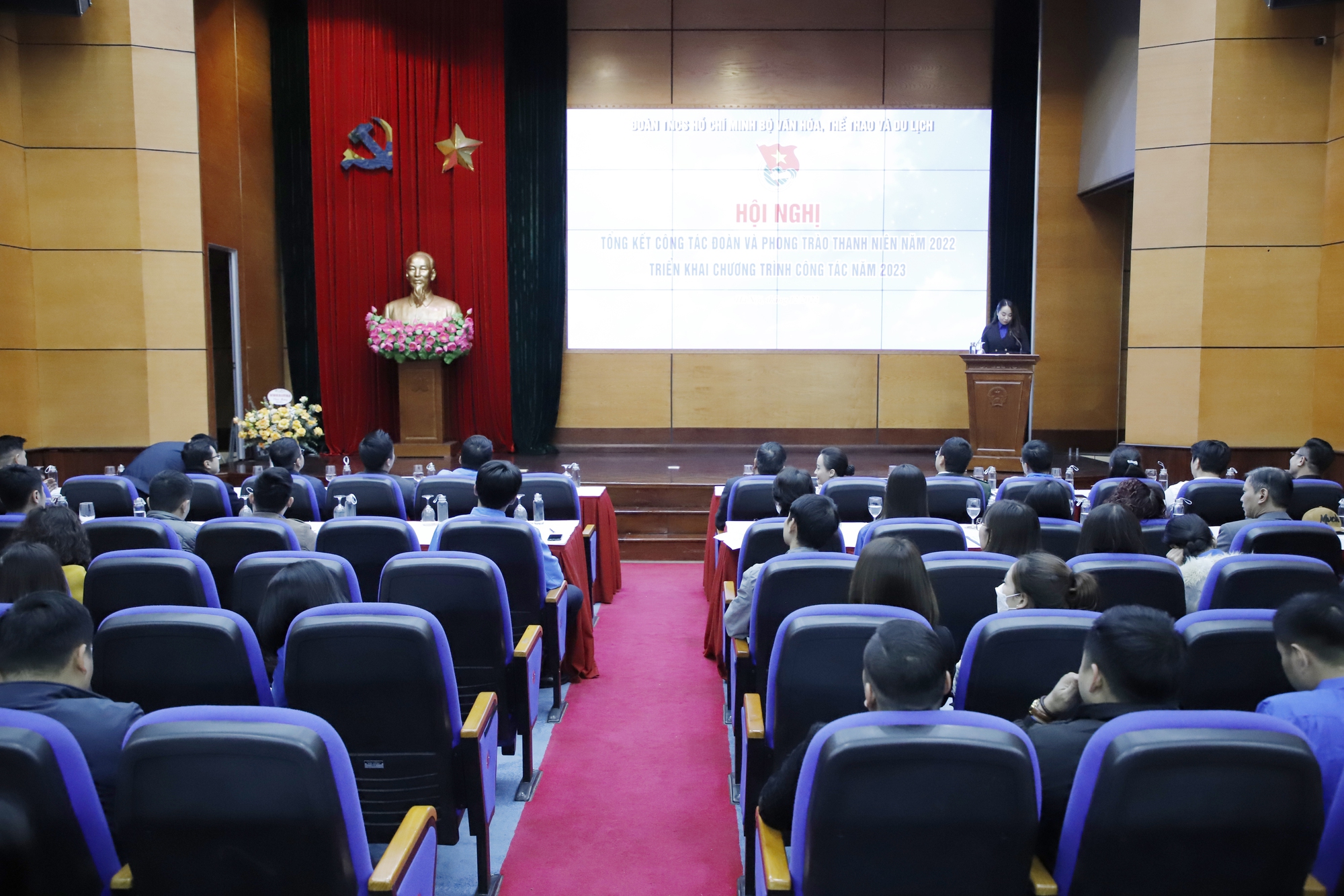 Đoàn Thanh niên Bộ VHTTDL tổ chức Hội nghị Tổng kết công tác đoàn và phong trào thanh niên năm 2022, triển khai Chương trình công tác năm 2023 - Ảnh 1.