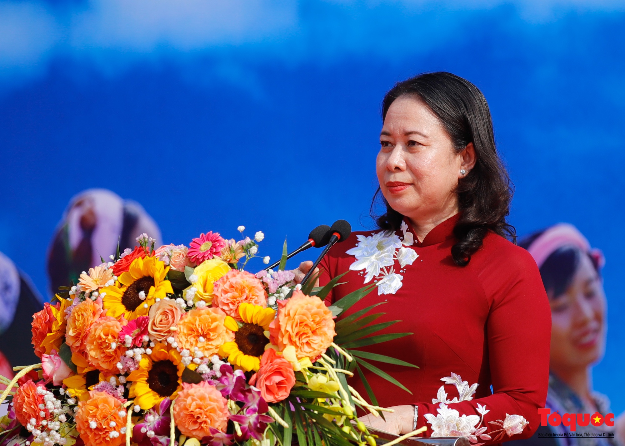 Quyền Chủ tịch nước Võ Thị Ánh Xuân dự “Ngày hội sắc xuân trên mọi miền Tổ quốc” - Ảnh 6.