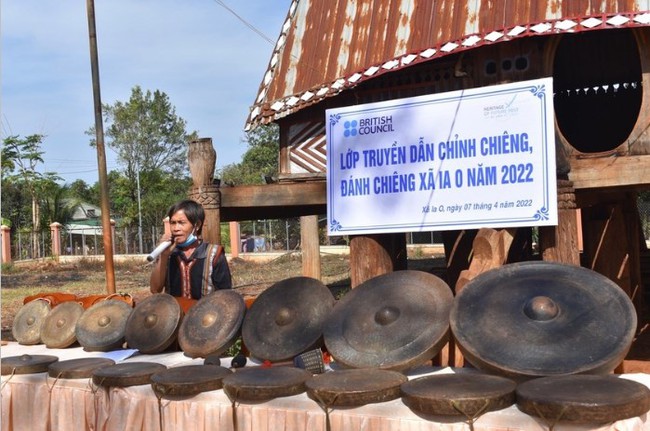 Gia Lai: "Cú hích" từ đề án bảo tồn di sản văn hóa cồng chiêng - Ảnh 1.