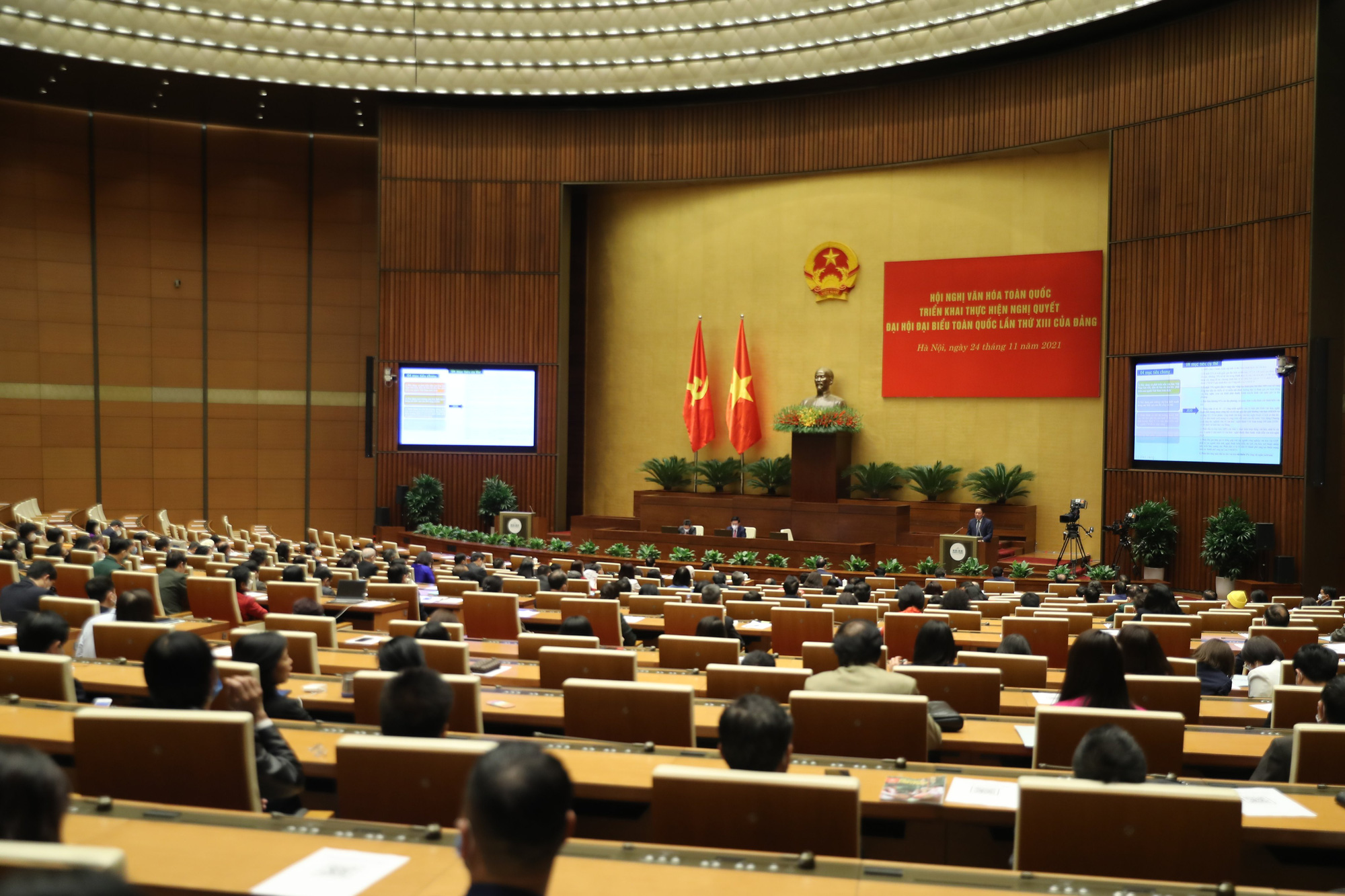 Chiếu phim tài liệu đặc biệt kỷ niệm 80 năm ra đời Đề cương về văn hóa Việt Nam - Ảnh 3.