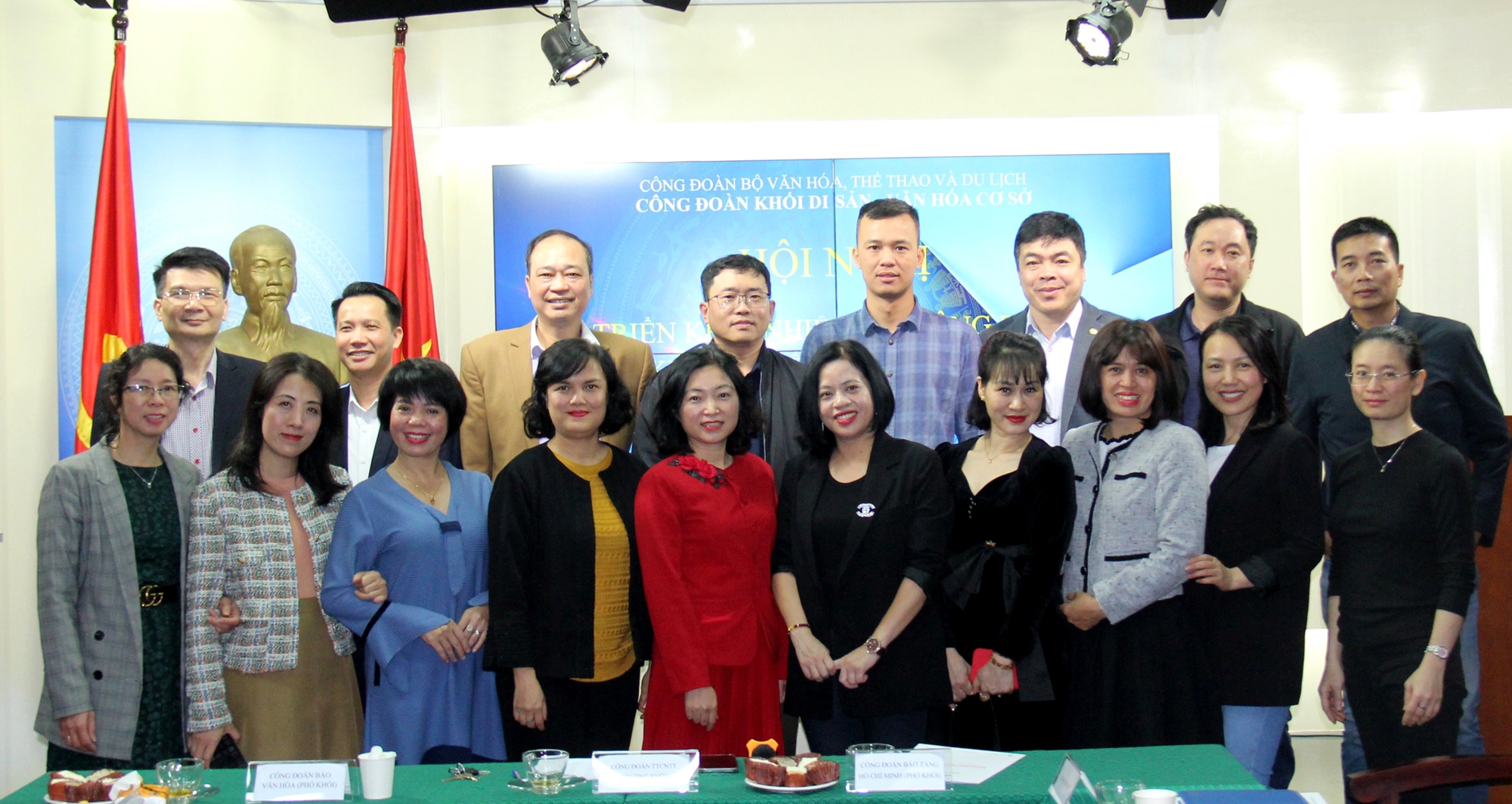 Công đoàn Khối Di sản- Văn hóa cơ sở họp triển khai kế hoạch hoạt động năm 2023 - Ảnh 1.