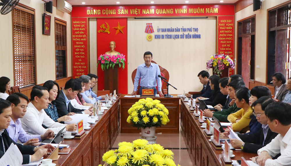 Phú Thọ: Triển khai Kế hoạch tổ chức Lễ Giỗ Tổ Hùng Vương và Tuần Văn hóa- Du lịch Đất Tổ năm 2023 - Ảnh 1.