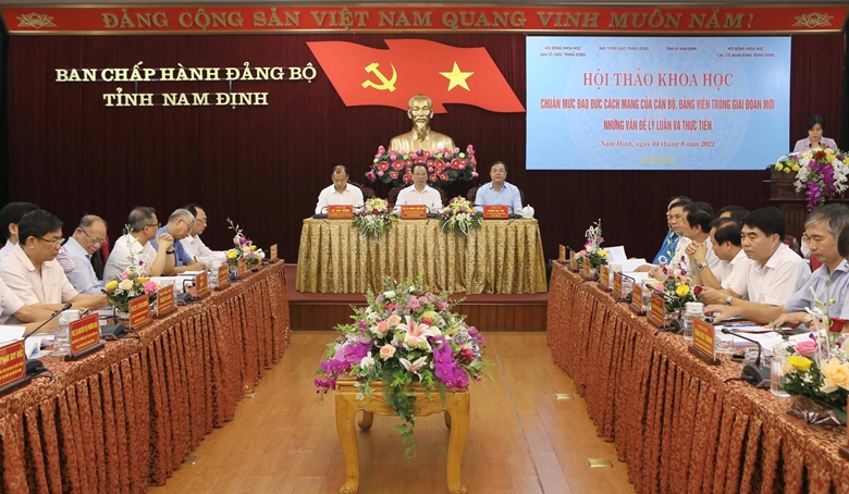 Xây dựng chuẩn mực đạo đức của cán bộ, đảng viên hiện nay - Ảnh 1.