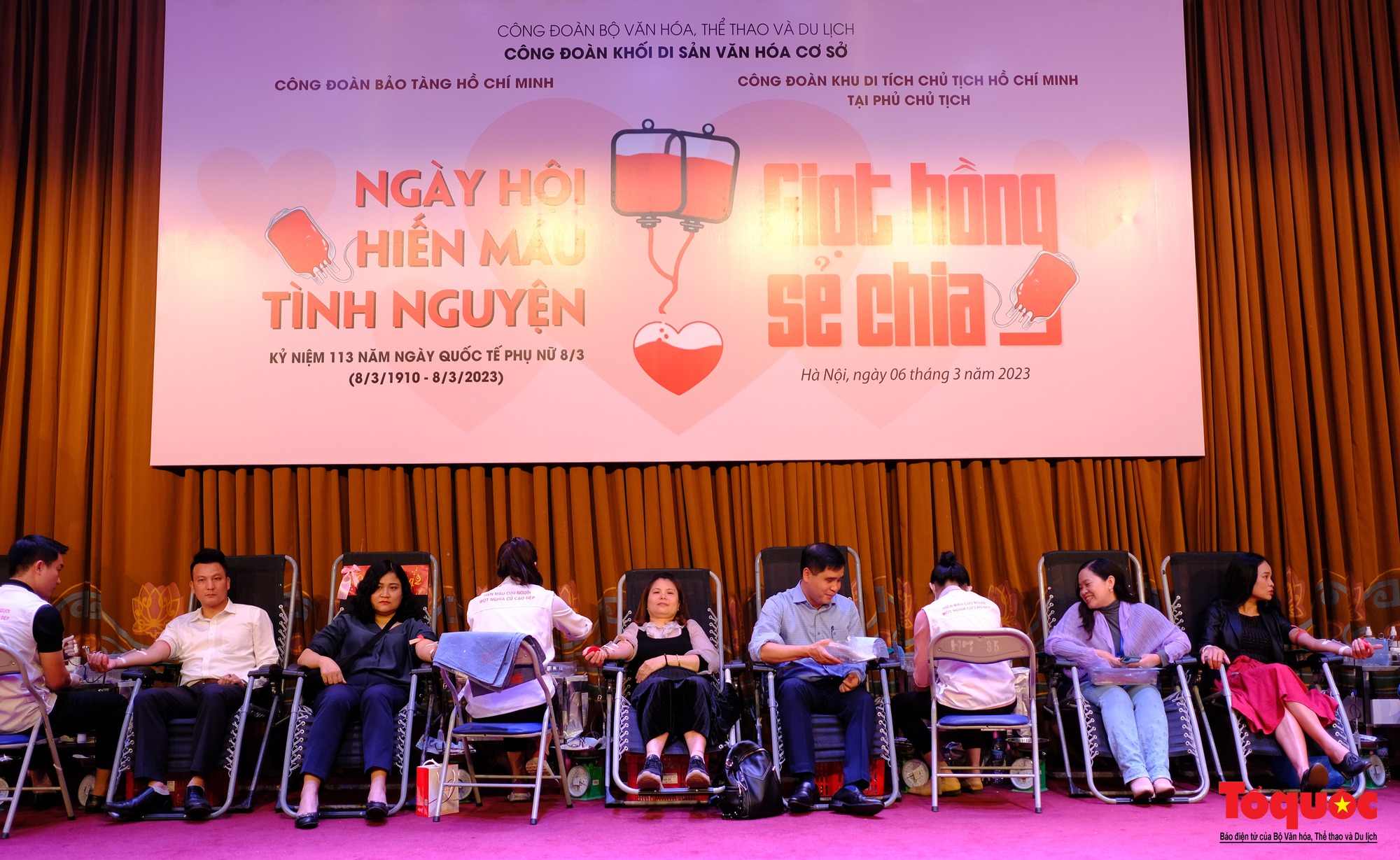 Công đoàn Bộ VHTTDL: Ngày hội hiến máu "Giọt Hồng Chia Sẻ" - Ảnh 15.