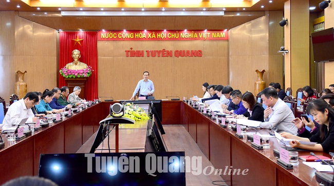 Chuẩn bị khai mạc Năm du lịch Tuyên Quang - Ảnh 1.