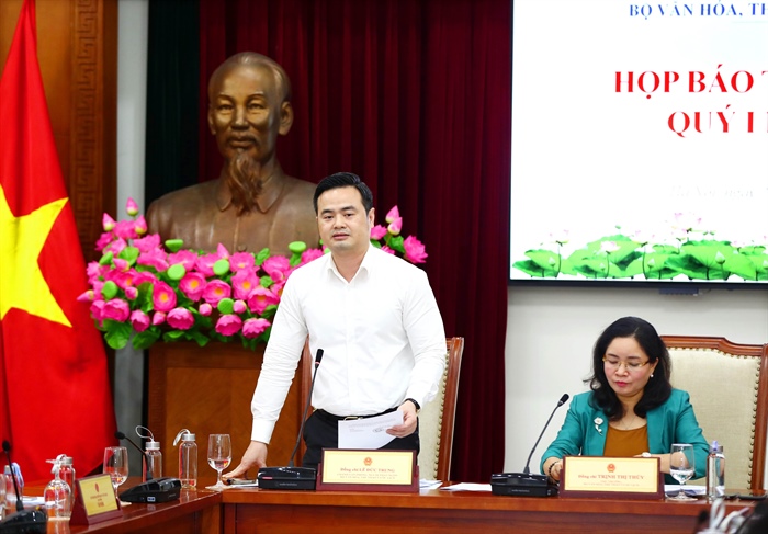 Họp báo thường kỳ quý I/2023: Bộ VHTTDL giải đáp nhiều vấn đề nóng - Ảnh 2.