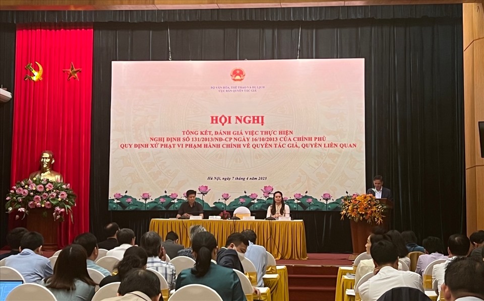 Cần thiết ban hành nghị định mới, tăng cường xử lý vi phạm hành chính về quyền tác giả, quyền liên quan - Ảnh 1.