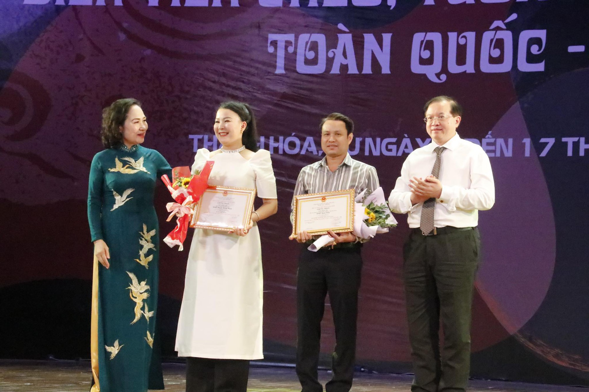 Bế mạc cuộc thi tài năng diễn viên Tuồng và Dân ca kịch toàn quốc - 2023 - Ảnh 1.