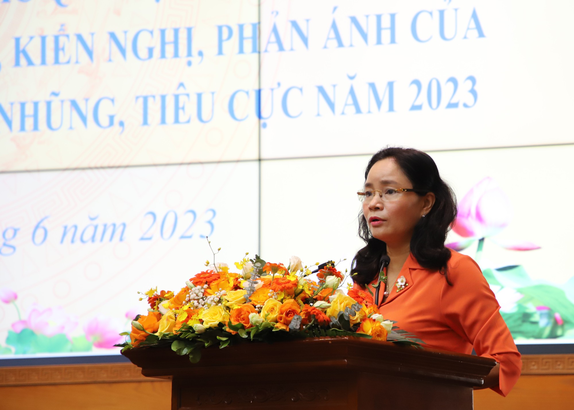 Thứ trưởng Trịnh Thị Thủy: Kiến nghị, phản ánh của công dân là một "kênh" để ngành VHTTDL nắm bắt tình hình thực tiễn - Ảnh 2.