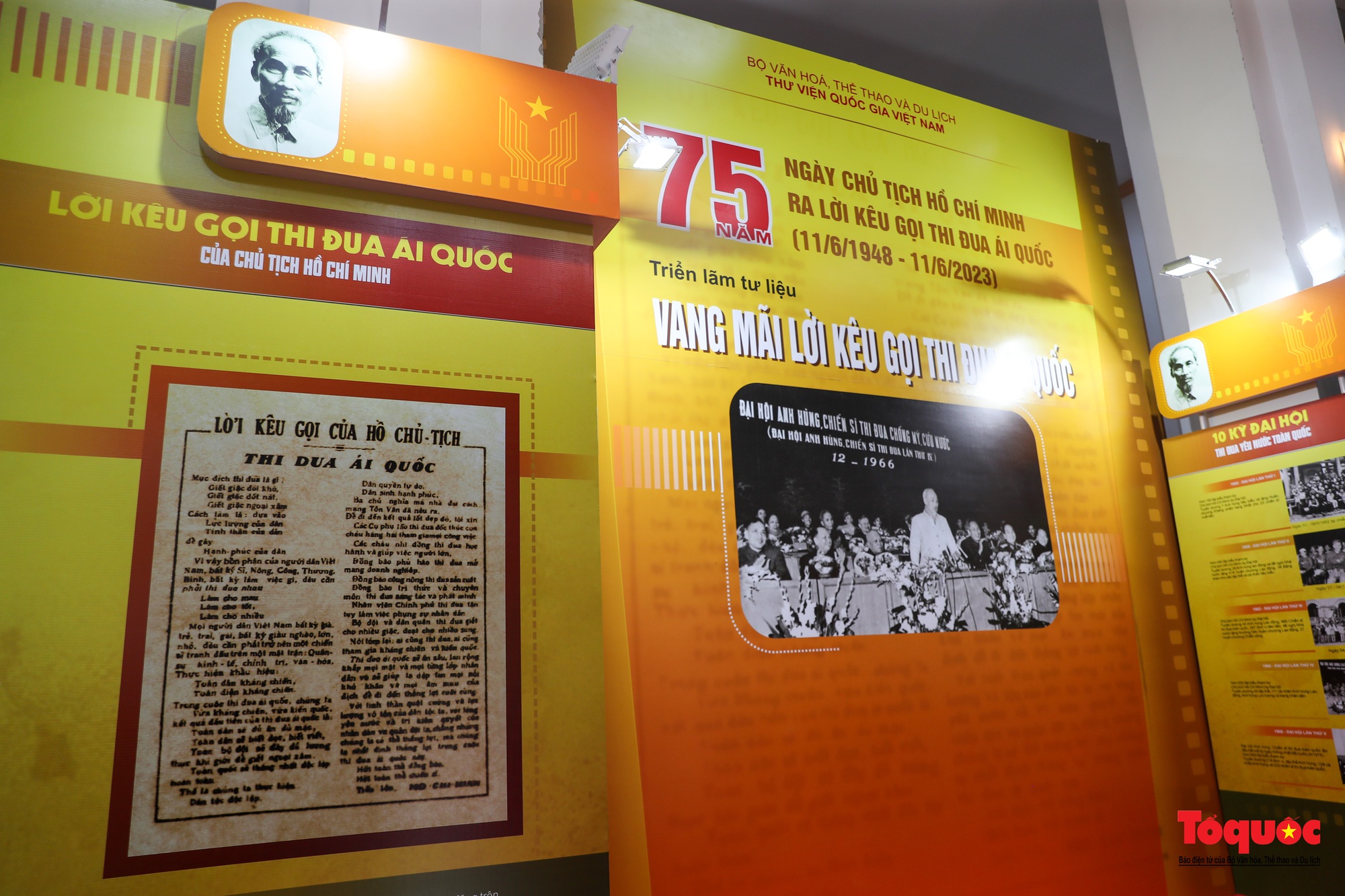 Khai mạc triển lãm tư liệu “Vang mãi Lời kêu gọi thi đua ái quốc”  - Ảnh 4.