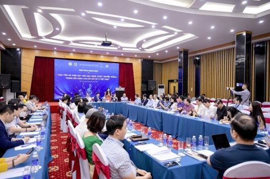 Ứng dụng chuyển đổi số vào nghệ thuật truyền thống - Ảnh 1.