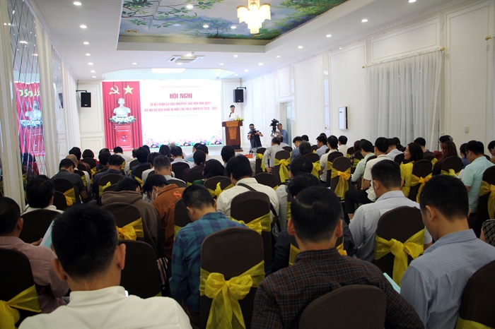 Đảng ủy khối cơ sở Bộ VHTTDL sơ kết giữa nhiệm kỳ thực hiện Nghị quyết Đại hội Đảng bộ khối lần thứ X - Ảnh 2.