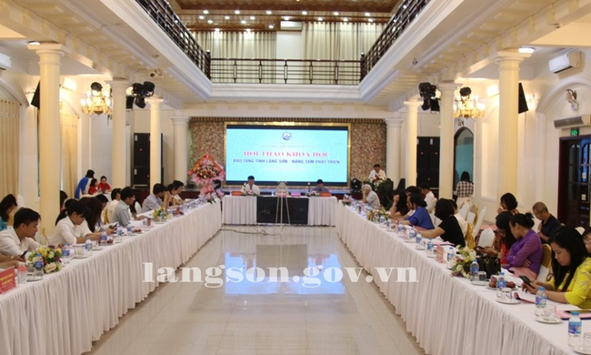 Hội thảo khoa học "Bảo tàng tỉnh Lạng Sơn - Nâng tầm phát triển" - Ảnh 1.