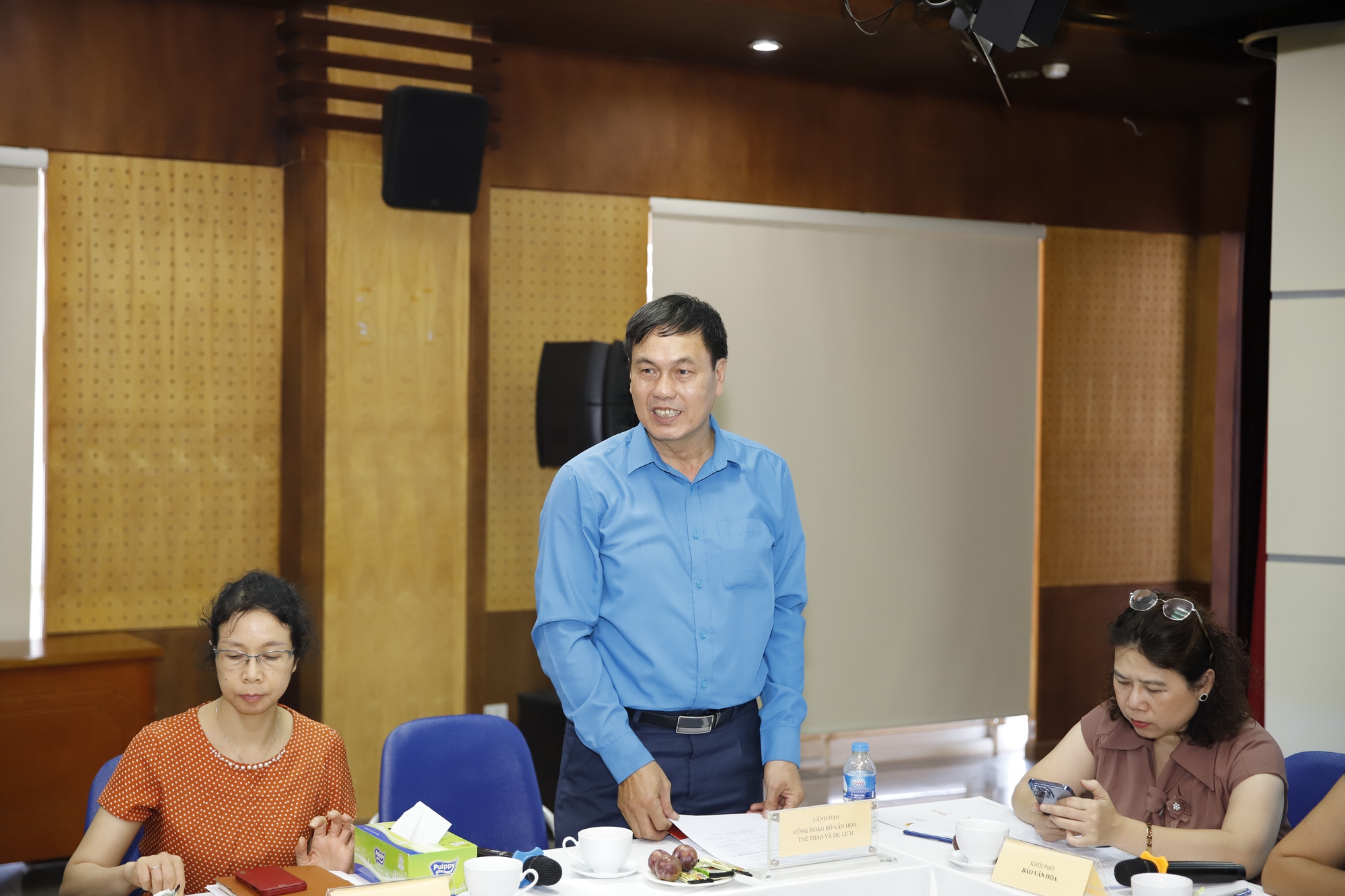 Công đoàn khối di sản – Văn hóa cơ sở tổ chức hội nghị Sơ kết 6 tháng đầu năm và triển khai nhiệm vụ 6 tháng cuối năm 2023 - Ảnh 1.