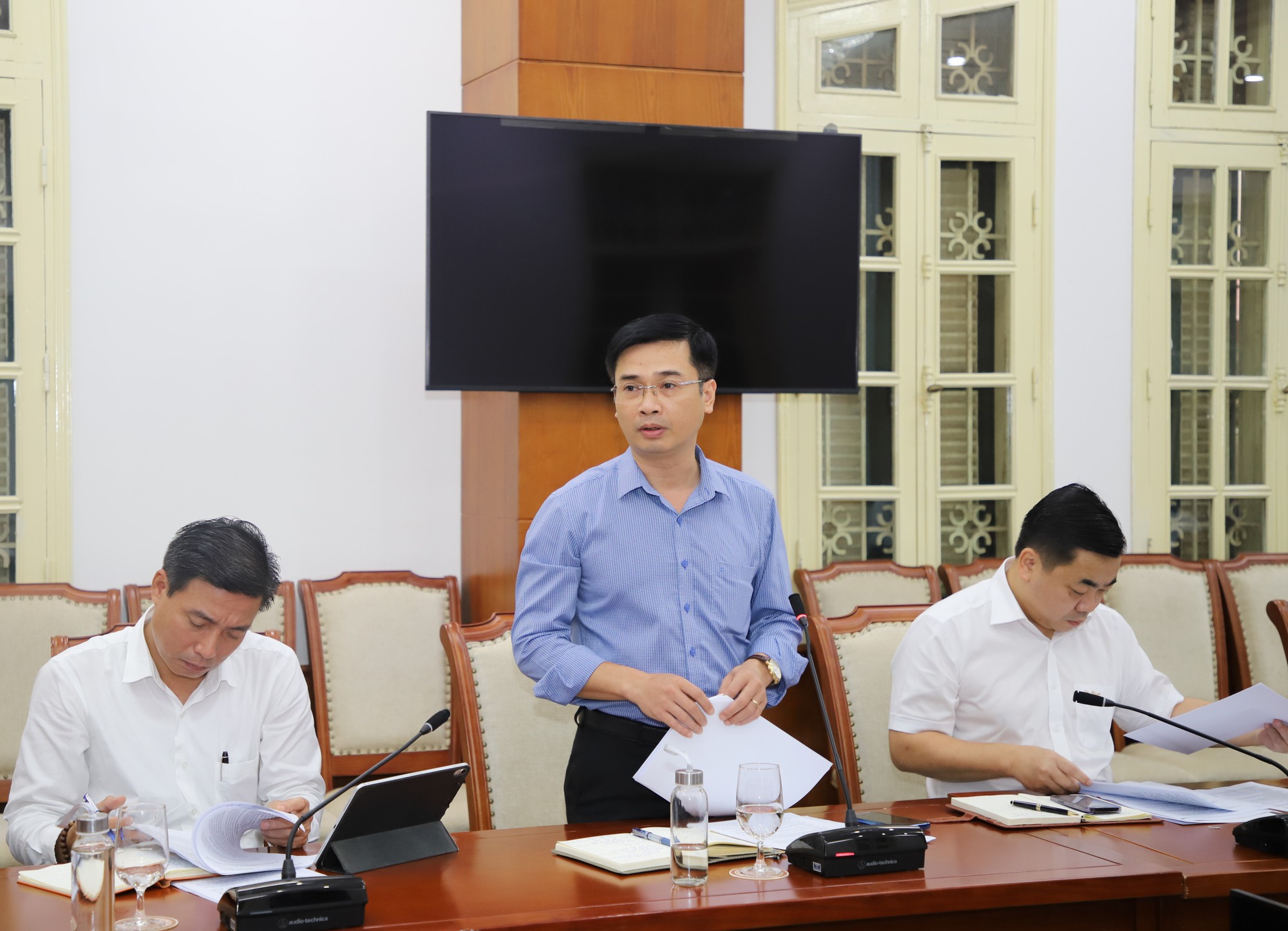 Khẩn trương hoàn thiện mọi công tác chuẩn bị tổ chức các hoạt động kỷ niệm 78 năm Ngày truyền thống Ngành Văn hóa - Ảnh 3.
