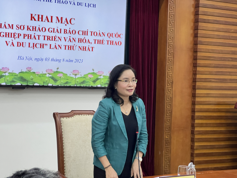 Hơn 1.000 tác phẩm dự thi Giải Báo chí Vì sự nghiệp phát triển văn hóa, thể thao và du lịch - Ảnh 1.