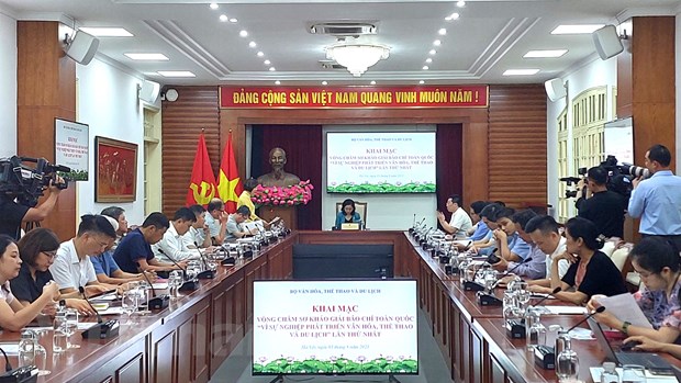 Hơn 1.000 tác phẩm dự thi Giải Báo chí Vì sự nghiệp phát triển văn hóa, thể thao và du lịch - Ảnh 2.