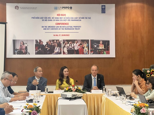 Tổ chức Hội nghị tuyên truyền, phổ biến các nội dung cơ bản của Hiệp ước Marrakesh - Ảnh 1.