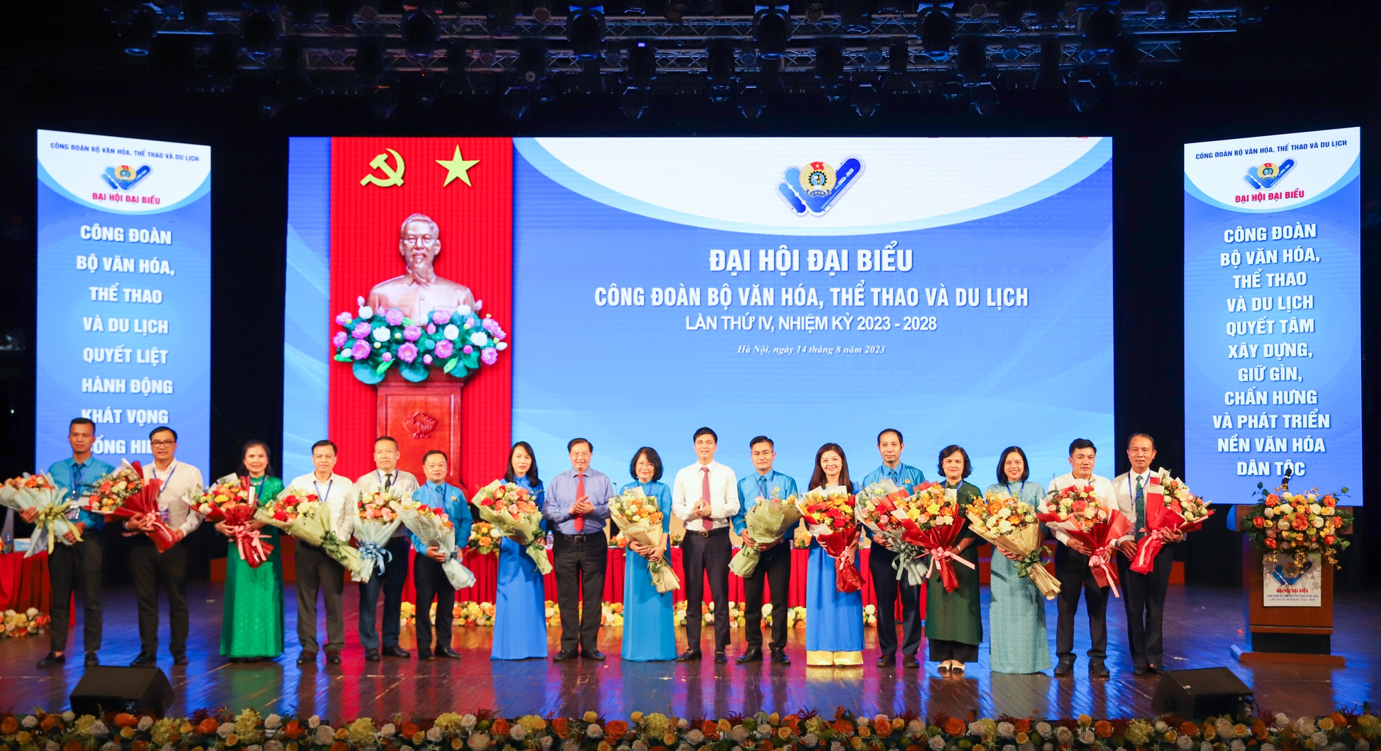 Công đoàn Bộ VHTTDL tiếp tục đổi mới hoạt động từ cơ sở, chăm lo lợi ích của người lao động - Ảnh 1.