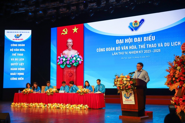 Đại hội Công đoàn Bộ VHTTDL lần thứ IV, nhiệm kỳ 2023 - 2028 - Ảnh 7.
