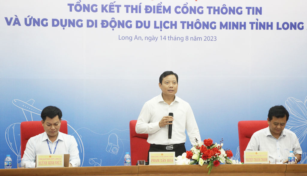 Long An triển khai chính thức hệ thống du lịch thông minh - Ảnh 1.