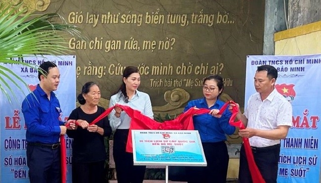 Quảng Bình số hóa thông tin Di tích lịch sử quốc gia Bến đò Mẹ Suốt - Ảnh 1.