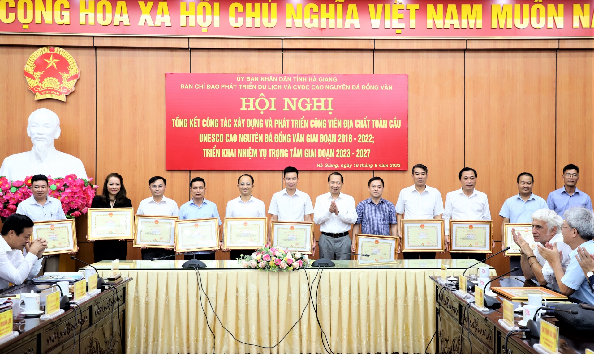 Hà Giang: Tổng kết công tác xây dựng và phát triển Công viên Địa chất toàn cầu Unesco Cao nguyên đá Đồng Văn giai đoạn 2018 – 2022 - Ảnh 8.