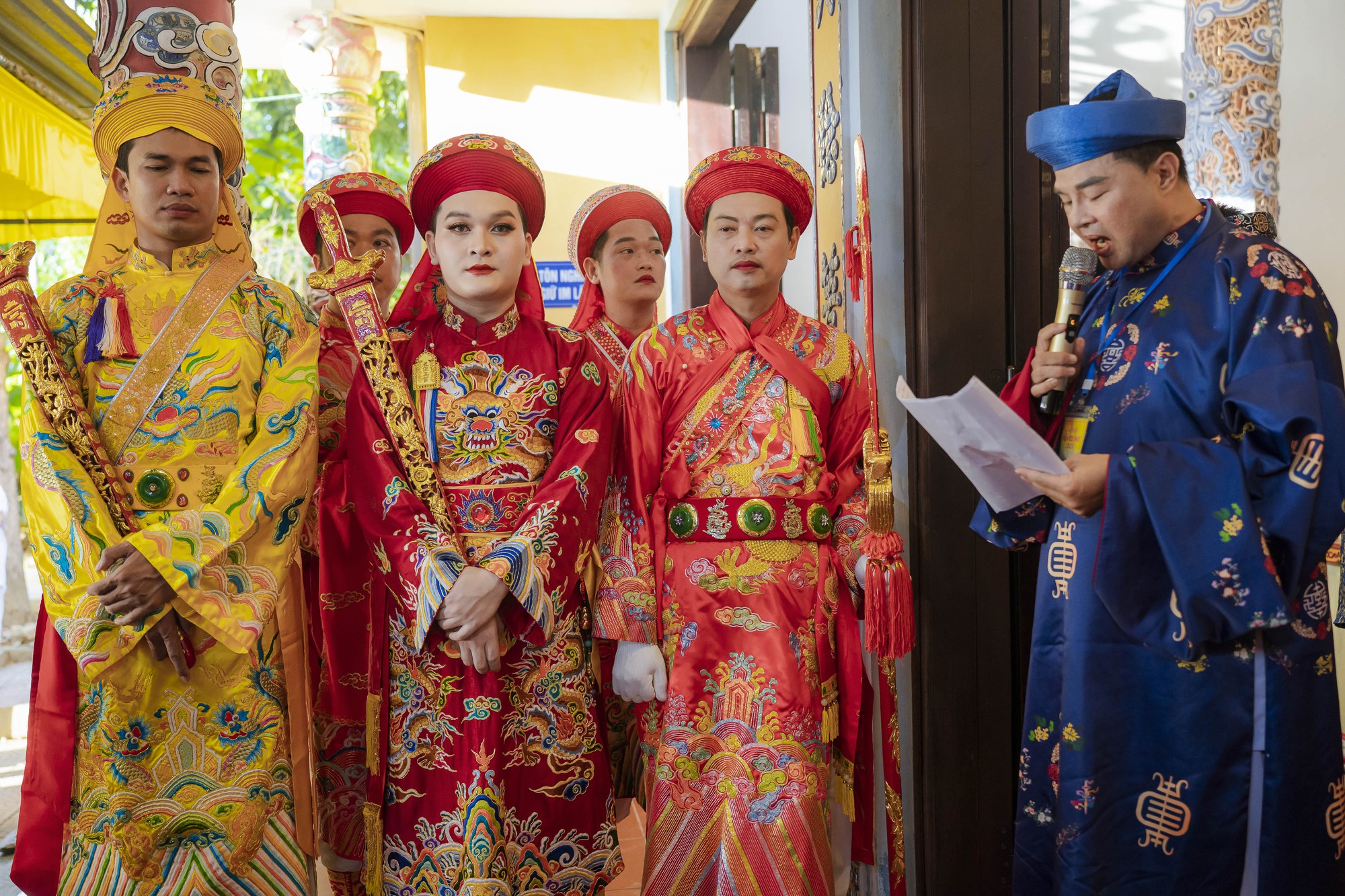 Khai hội Điện Huệ Nam tháng bảy Âm lịch - Ảnh 3.