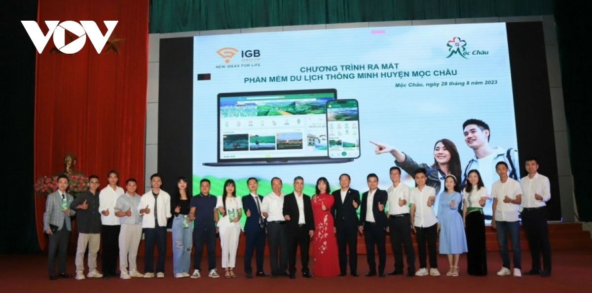 Ra mắt phần mềm du lịch thông minh “Mộc Châu Tour” - Ảnh 2.